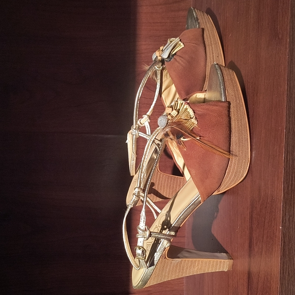 Boho style heels - Picture 4 of 6